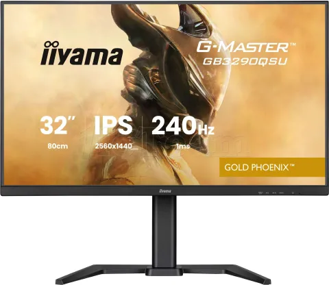 Photo de Ecran 32" Iiyama G-Master Gold Phoenix GB3290QSU-B1 Quad HD 240Hz (Noir)