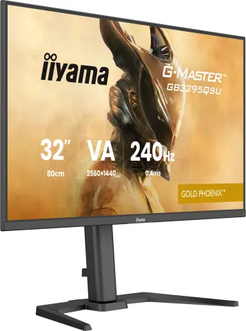Photo de Ecran 32" Iiyama G-Master Gold Phoenix GB3295QSU-B1 Quad HD 240Hz (Noir)