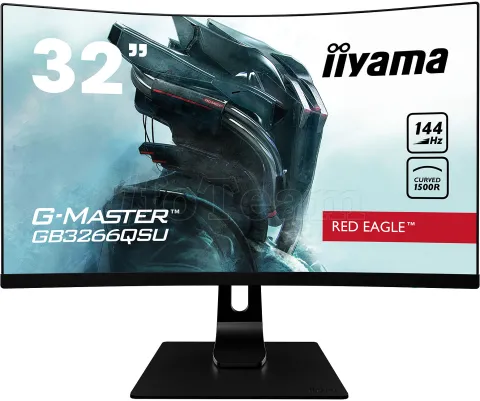 Photo de Ecran 32" IIyama G-Master Red Eagle GB3266QSU-B1 Full HD (Noir) 144 Hz