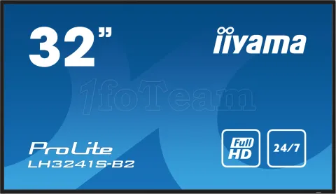 Photo de Ecran 32" Iiyama Prolite LH3241S-B2 Full HD (Noir)