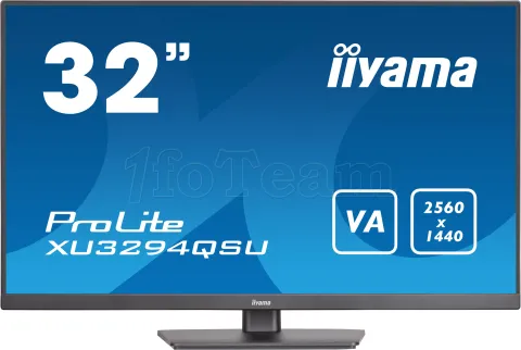 Photo de Ecran 32" Iiyama ProLite XU3294QSU-B1 WQHD (Noir)