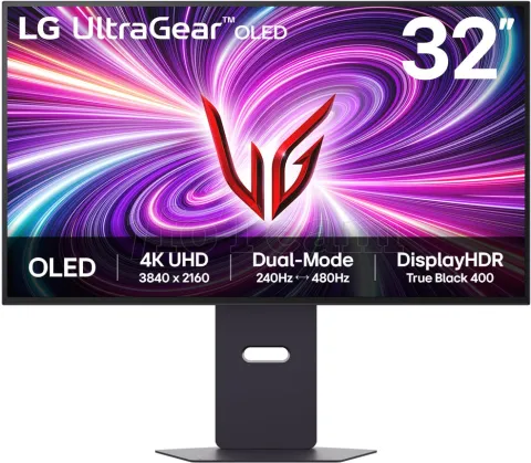 Photo de Ecran 32" LG UltraGear OLED 32GS95UV-B 4K Ultra HD 240Hz (Noir)