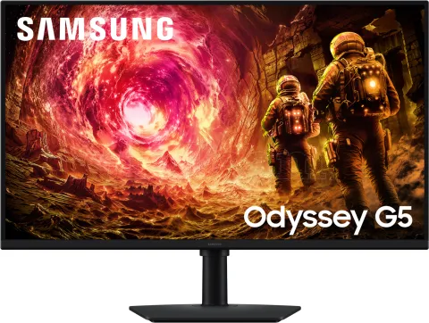 Photo de Ecran 32" Samsung Odyssey G5 G50F Quad HD 180Hz (Noir)