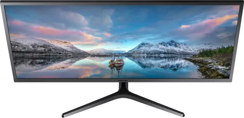 Photo de Ecran 34" Samsung LS34J550WQU UWQHD (Noir)