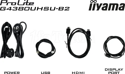 Photo de Ecran 43" Iiyama G-Master Red Eagle G4380UHSU-B2 4K Ultra HD 144Hz (Noir)