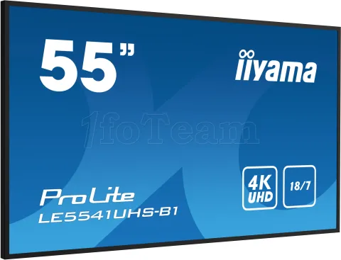 Photo de Ecran 55" Iiyama ProLite LE5541UHS-B1 4K Ultra HD (Noir)