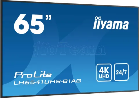 Photo de Ecran 65" Iiyama Prolite LH6541UHS-B1AG 4K Ultra HD (Noir)