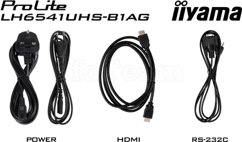 Photo de Ecran 65" Iiyama Prolite LH6541UHS-B1AG 4K Ultra HD (Noir)