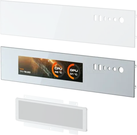 Photo de Ecran 9" pour boitier Cougar CFV235 (Blanc)