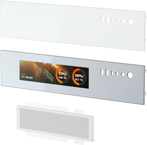 Photo de Ecran 9" pour boitier Cougar CFV235 (Blanc)