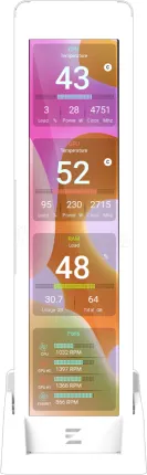 Photo de Ecran 9" pour boitier Zalman ZM-MF916 (Blanc)