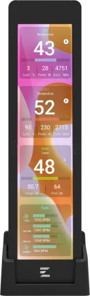 Photo de Ecran d'affichage Zalman 9.16" (Noir)