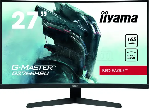 Photo de Ecran incurvé 27" Iiyama G-Master Red Eagle G2766HSU-B1 Full HD 165Hz (Noir)
