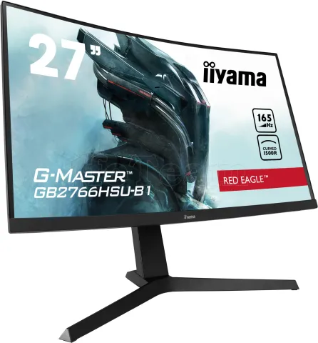 Photo de Ecran incurvé 27" Iiyama G-Master Red Eagle GB2766HSU-B1 Full HD (Noir) 165Hz