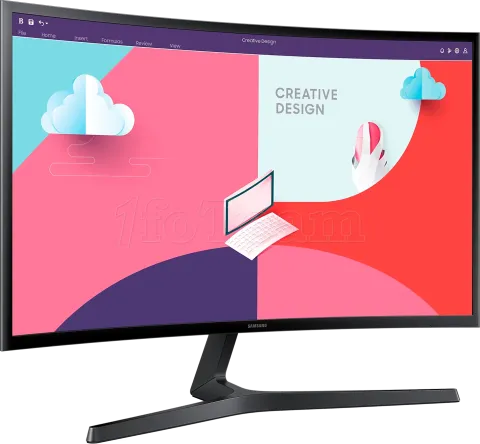Photo de Ecran incurvé 27" Samsung S36C Full HD (Noir)