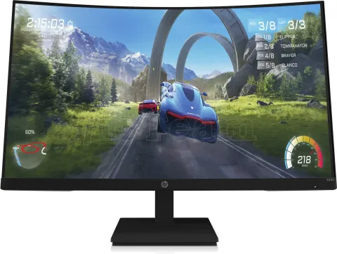 Photo de Ecran incurvé 32" HP X32C Full HD (Noir) 165Hz