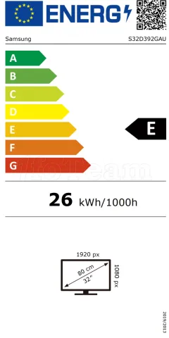 Photo de Ecran incurvé 32" Samsung Essential S3 S39GD Full HD 100Hz (Noir)