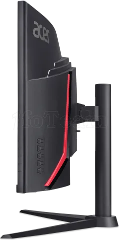 Photo de Ecran incurvé 34" Acer Nitro XZ340CUR UWQHD 200Hz (Noir/Rouge)