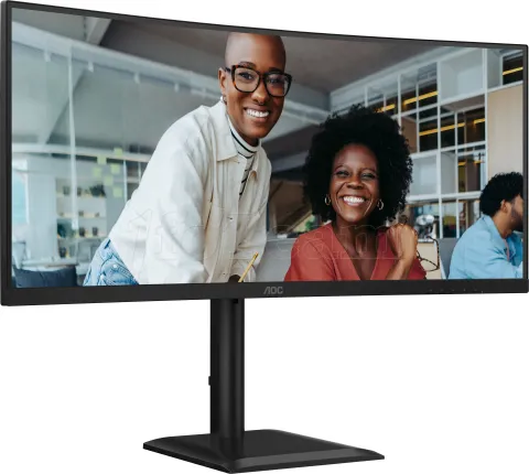 Photo de Ecran incurvé 34" AOC CU34E4CV WQHD 120Hz (Noir)