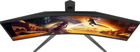 Photo de Ecran incurvé 34" AOC Gaming CU34G4Z UWQHD 240Hz (Noir)