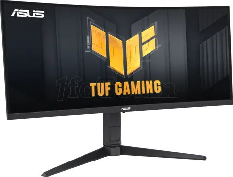Photo de Ecran incurvé 34" Asus Tuf Gaming VG34VQL3A UWQHD 180Hz (Noir)