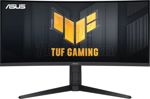 Photo de Ecran incurvé 34" Asus Tuf Gaming VG34VQL3A UWQHD 180Hz (Noir)