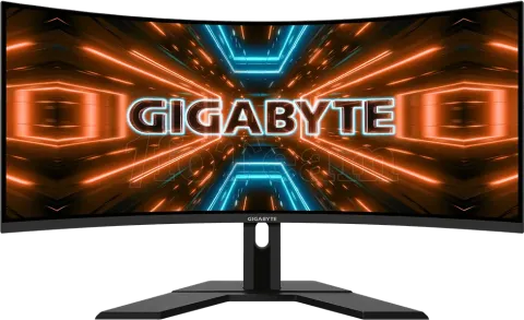 Photo de Ecran incurvé 34" Gigabyte G34WQC UWQHD 144Hz (Noir)