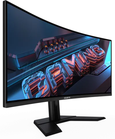 Photo de Ecran incurvé 34" Gigabyte G34WQCP UWQHD 180Hz (Noir)