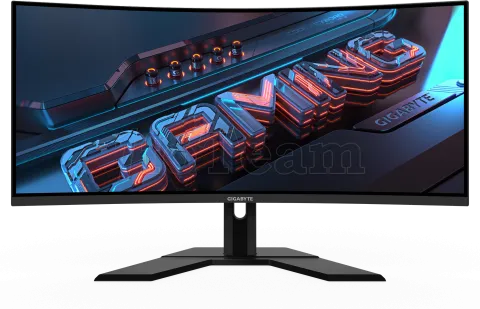 Photo de Ecran incurvé 34" Gigabyte G34WQCP UWQHD 180Hz (Noir)