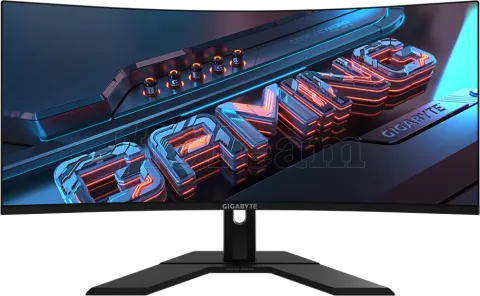 Photo de Ecran incurvé 34" Gigabyte GS34WQC UWQHD 120Hz (Noir)