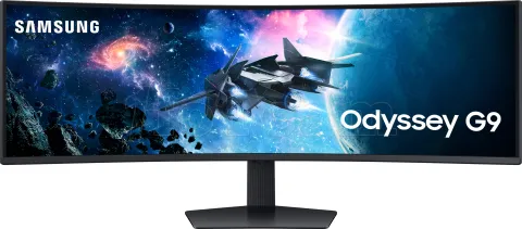 Photo de Ecran incurvé 49" Samsung Odyssey G9 G95C 5K Dual QHD 240Hz (Noir)