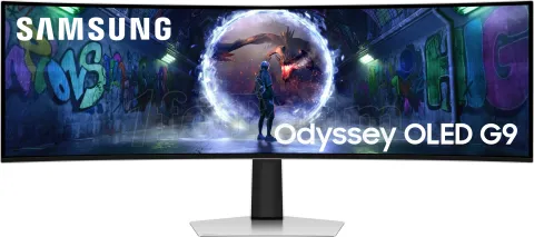 Photo de Ecran incurvé 49" Samsung Odyssey Oled G9 G934S 5K Dual QHD 240Hz (Noir)