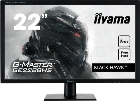 Photo de Ecran LED 21.5" Iiyama G-Master GE2288HS-B1 Black Hawk Full HD