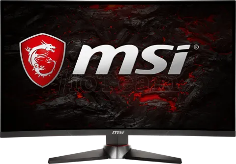 Photo de Ecran LED 27" incurvé MSI Optix MAG27C Full HD (Noir/Rouge)