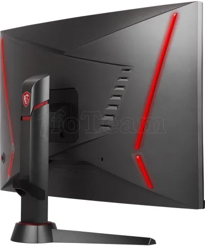 Photo de Ecran LED 27" incurvé MSI Optix MAG27C Full HD (Noir/Rouge)