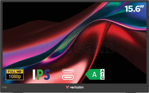 Photo de Ecran portable 15,6" Verbatim Light Full HD (Noir)