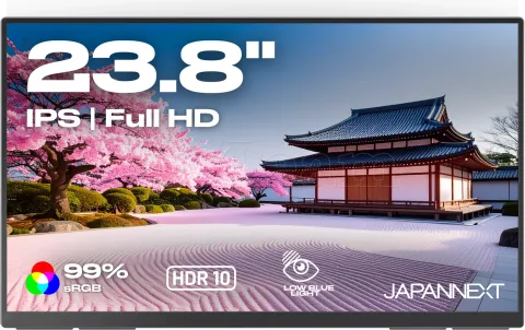 Photo de Ecran portable 24" JapanNext JAPJNMDIPS238F Full HD (Noir)