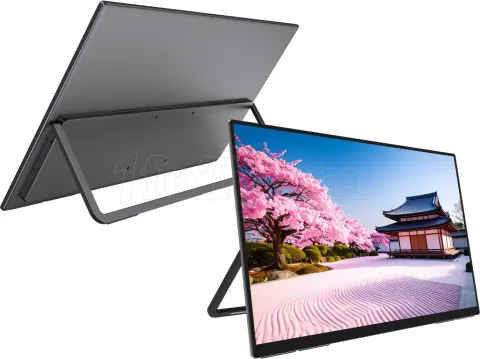 Photo de Ecran portable 24" JapanNext JAPJNMDIPS238F Full HD (Noir)