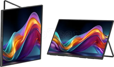 Photo de Ecran portable 24" JapanNext JN-MD-IPS238U-C6 4K Ultra HD (Noir)