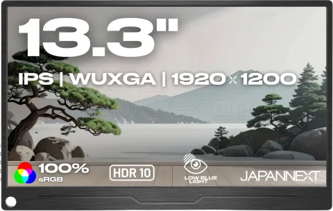 Photo de Ecran portable tactile 13,3" Japan Next WUXGA JNMDIPS133WUXGAR (Noir)