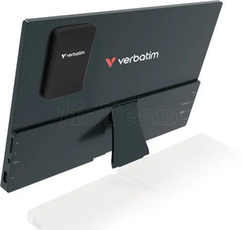 Photo de Ecran portable tactile 14" Verbatim PM-14 Full HD avec batterie externe intégré (Noir)