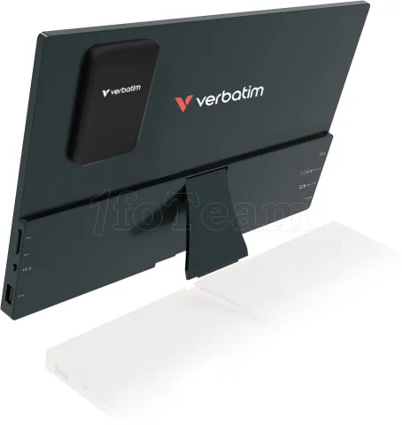 Photo de Ecran portable tactile 14" Verbatim PM-14 Full HD avec batterie externe intégré (Noir)