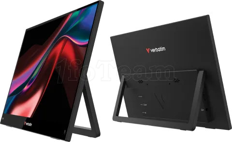 Photo de Ecran portable tactile 15,6" Verbatim Light Full HD (Noir)