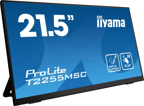 Photo de Ecran tactile 22" Iiyama ProLite Touch T2255MSC-B1 Full HD (Noir)