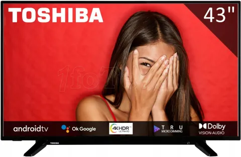 Photo de Ecran/TV 43" Toshiba 43UA2063DG 4K Ultra HD (Noir)