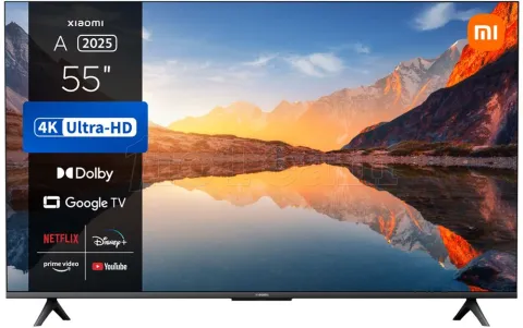 Photo de Ecran/TV 55" Xiaomi A 2025 4K Ultra HD (Noir)