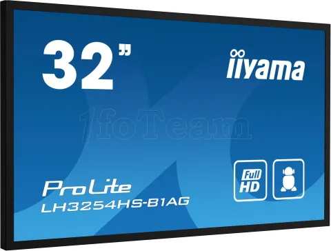 Photo de Ecran/TV Professionnel 32" Iiyama ProLite LH3254HS-B1AG Full HD (Noir)