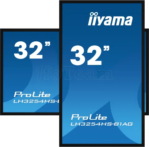 Photo de Ecran/TV Professionnel 32" Iiyama ProLite LH3254HS-B1AG Full HD (Noir)