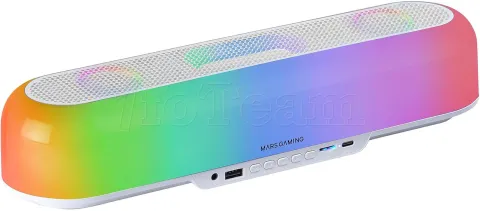 Photo de Enceinte barre de son Mars Gaming MSB-Orb RGB (Blanc)