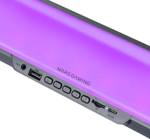 Photo de Enceinte barre de son Mars Gaming MSB-Orb RGB (Noir)